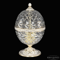 Настольная лампа Bohemia Ivele Crystal 5680L/20 GW Clear/M-1F