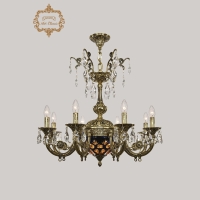 Подвесная люстра Art Classic 31.12.8.KR175SP.250IT.GB.Sp.Amber.Blue.1E ArtClassic