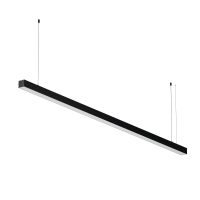 Линейный подвесной светильник Maytoni Technical 3000K 50х50 (Черный, 2 м) LL312031
