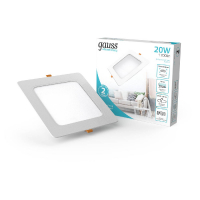 Встраиваемый светильник Gauss Elementary Downlight 998420218 GAUSS