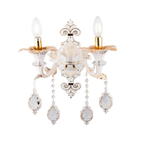 Бра AM Group CLEOPATRA AP2 WH+GL