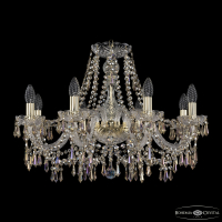 Подвесная люстра Bohemia Ivele Crystal 1403/8/240 G R801