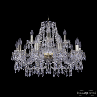 Подвесная люстра Bohemia Ivele Crystal 1403/10+5/240 G