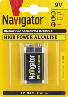 Батарейка NBT-NE-6LR61-BP1 крона Navigator Group 94756 17005