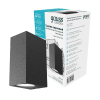 Уличный настенный светильник Gauss Cube GD159 GAUSS