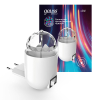 Настенный светильник Gauss с фиксированной проекцией диско DIY0041 GAUSS