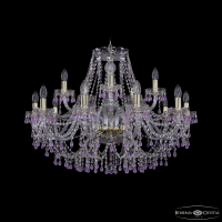 Подвесная люстра Bohemia Ivele Crystal 1410/10+5/300 G V7010