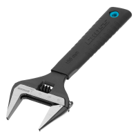 Ключ разводной, 150 мм,CrV, тонкие губки, защитные насадки GROSS 15567