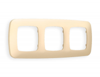 Рамка трехместная Ambrella Volt Ecta OF140603