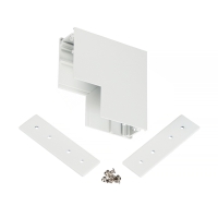 Коннектор угловой для магнитного шинопровода Myfar Accessories for MagLine 23 MT0201-CLW-W