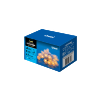 Гирлянда светодиодная Шишки 20 светодиодов 2.8 м теплый белый IP20 провод прозрачный ULD-S0280-020/DTA WARM WHITE IP20 PINE CONES Uniel 09582