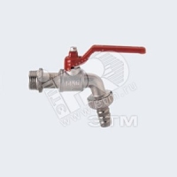 Кран водоразборный со штуцером 3/4' Н длинная ручка GAR ITAP 166 3/4' RAN30C2EQLGV69