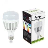 Лампа светодиодная LED 30вт E27/E40 белый FERON LB-65 25818