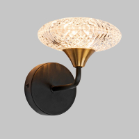 Бра IMEX MD.1232-1-W-BK+AGD