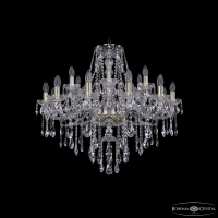 Подвесная люстра Bohemia Ivele Crystal 1415/12+6/300 G