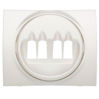 Лицевая панель Legrand Galea Life двойной розетки акустических систем перламутр 771525