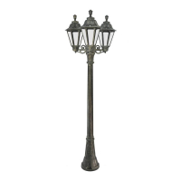 Уличный фонарь Fumagalli Artu Bisso/Rut 3L E26.158.S30.BXF1R