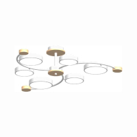 Люстра на штанге LED4U L3207-840 WH