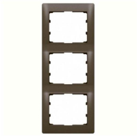 Рамка 3-постовая Legrand Galea Life темная бронза 771207