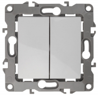 Переключатель двойной Эра 12-1106-01 Б0014663