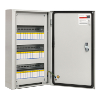 Щит распределительный навесной ЩРн-36з с замком IP54 EKF mb24-36