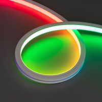 Светодиодная герметичная лента Arlight SPI-WAVE-TOP-G200-18х15mm 24V RGB PX2 (26 W/m, IP54, 5m, wire x1) 052418