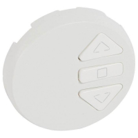 Лицевая панель Legrand Celiane механизма управления жалюзи IOBL белая 068179