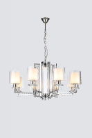 Подвесная люстра iLamp King RM6201-8 CR+CL