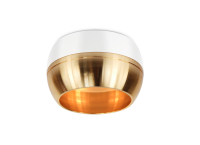 Подсветка декоративная накладной под GX53 белый/золото OL14 GX53 WH/GD ЭРА Б0049038