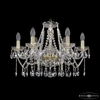 Подвесная люстра Bohemia Ivele Crystal 1413/6/200 G