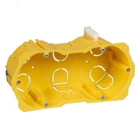 Коробка установочная двухпостовая для полых стен 151х46 Systeme Electric KM-251