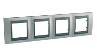 Рамка 4-постовая Schneider Electric Unica Top MGU66.008.239