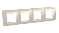 Рамка 4-постовая Schneider Electric Unica Хамелеон MGU6.008.567