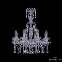 Подвесная люстра Bohemia Ivele Crystal 1413/8/200/XL-66 Ni
