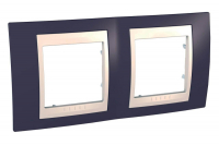 Рамка 2-постовая Schneider Electric Unica Хамелеон MGU6.004.572