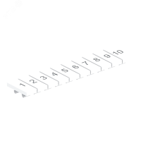 "Маркировка для клемм Ш=5 мм ""1-10"" (80 шт) OptiClip MC5/H/1-10" КЭАЗ 332722
