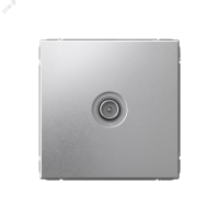 ARTGALLERY TV ТВ розетка проходная 4DB, механизм, алюминий Systeme Electric GAL000392