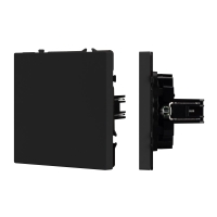 Заглушка поста Arlight SCT-NOBE-MGG-SFPL-BK (Черный оникс) 061819