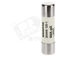 Вставка плавкая цилиндрическая GG без индикатора 2 SIEMENS 3NW6207-1