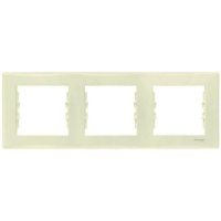 Рамка 3-постовая Schneider Electric Sedna SDN5800547
