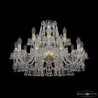 Подвесная люстра Bohemia Ivele Crystal 1409/10+5/240 G