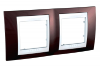 Рамка 2-постовая Schneider Electric Unica Хамелеон MGU6.004.851