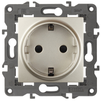 Розетка 2P+E Schuko ЭРА Elegance 14-2101-04 Б0034268