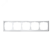 ARTGALLERY рамка 5-постовая, универсальная, лотос Systeme Electric GAL001305