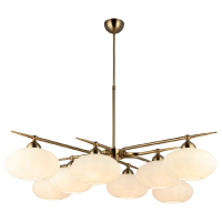 Люстра на штанге IMEX MD.8869-8-P-TBS