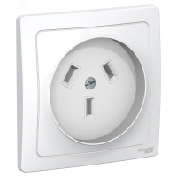 BLANCA скрытой установки розетка силовая 2р+n, 32а, 250в, белый Systeme Electric BLNSR003231