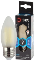 Лампа светодиодная Эра E27 9W 4000K F-LED B35-9w-840-E27 frost Б0046998 ЭРА