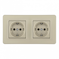 Розетка Arte Milano SET16-2-40-1х2 shampan SET16-2-40-1x2 shampan