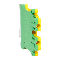 Клеммная колодка винтовая 2.5 UT земля EKF scr-ut-2.5-pe