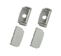 Набор заглушек Эра 6114-3 для профиля 6114 2шт глухие 2шт с отверстием ЭРА Б0062815